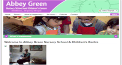 Desktop Screenshot of abbeygreen.org